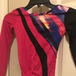 Dansko little girls leotard (long sleeves). Light wear.